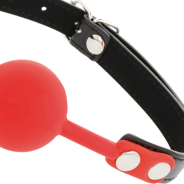 Bavaglio in silicone per giochi BDSM avanzati, eleganti e regolabili